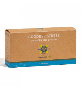 4 Lemons Goodbye Stress Collagen 3300 Peptides / Питьевой коллаген Goodbye Stress, 14 бутылочек 4 Lemons Goodbye Stress Collagen 3300 Peptides / Питьевой коллаген Goodbye Stress, 14 бутылочек