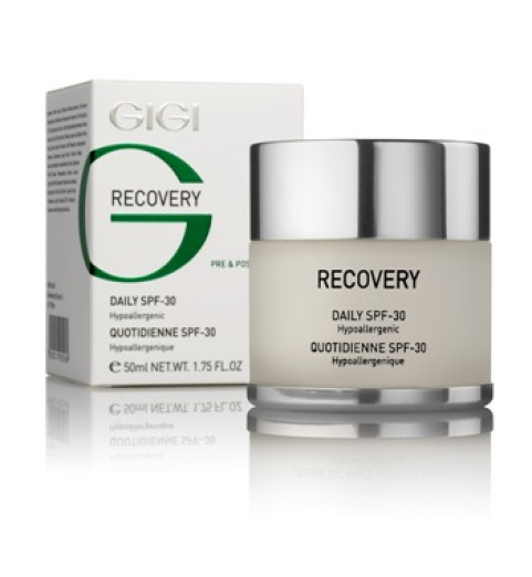 GIGI (ДжиДжи) Recovery Daily SPF 30 / Увлажняющий восстанавливающий крем SPF-30, 50 мл GIGI (ДжиДжи) Recovery Daily SPF 30 / Увлажняющий восстанавливающий крем SPF-30, 50 мл