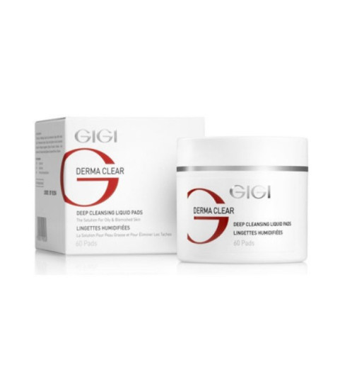GIGI (ДжиДжи) Derma Clear Deep Cleansing Liquied Pad / Очищающие ватные диски, 100 шт GIGI (ДжиДжи) Derma Clear Deep Cleansing Liquied Pad / Очищающие ватные диски, 100 шт