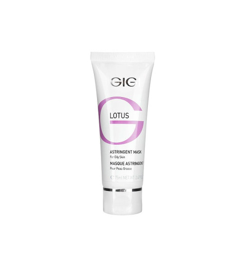 Gigi (ДжиДжи) Lotus Beauty Astringent Mask / Маска поростягивающая для жирной кожи, 75 мл Gigi (ДжиДжи) Lotus Beauty Astringent Mask / Маска поростягивающая для жирной кожи, 75 мл