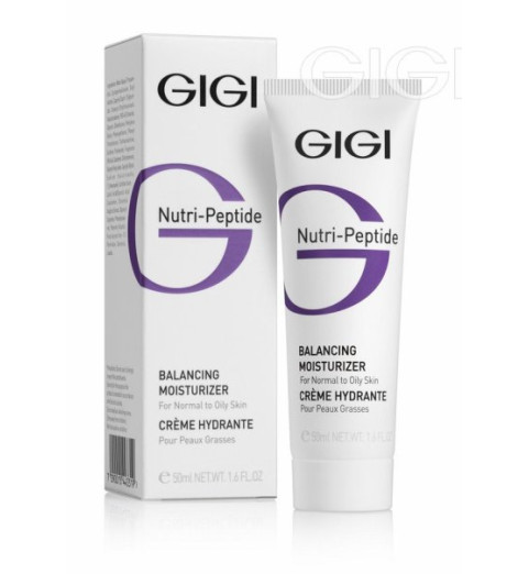 Gigi (ДжиДжи) Nutri Peptide Balancing Moisturizer Oily Skin / Пептидный крем балансирующий для жирной кожи, 50 мл Gigi (ДжиДжи) Nutri Peptide Balancing Moisturizer Oily Skin / Пептидный крем балансирующий для жирной кожи, 50 мл