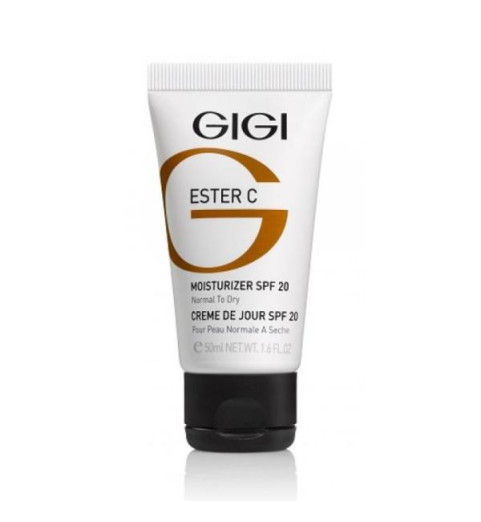 Gigi (ДжиДжи) Ester C Daily Moisturizer SPF 20 / Крем дневной обновляющий с SPF 20, 50 мл Gigi (ДжиДжи) Ester C Daily Moisturizer SPF 20 / Крем дневной обновляющий с SPF 20, 50 мл