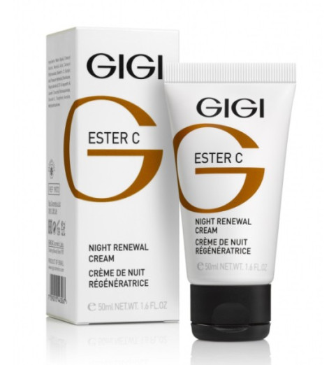Gigi (ДжиДжи) Ester C Night Renewal cream / Ночной обновляющий крем, 50 мл Gigi (ДжиДжи) Ester C Night Renewal cream / Ночной обновляющий крем, 50 мл