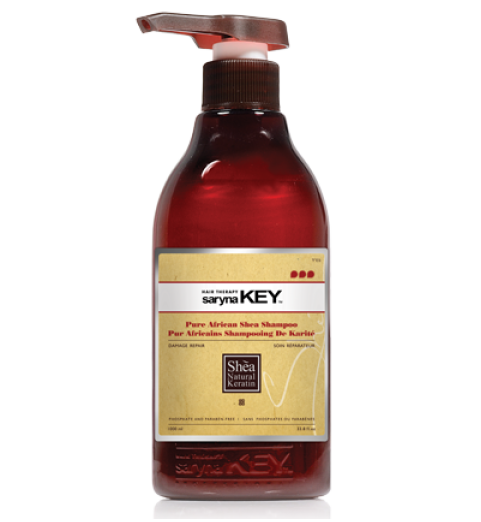 Saryna Key (Сарина Кей) Damage Repair Pure African Shea Butter Treatment Shampoo / Восстанавливающий шампунь с Африканским маслом Ши для сухих и повреждённых волос, 500 мл