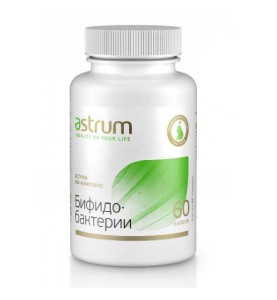 Astrum BF-Complex / БФ-Комплекс Бифидобактерии - профилактика дисбактериоза, 60 капсул Astrum BF-Complex / БФ-Комплекс Бифидобактерии - профилактика дисбактериоза, 60 капсул