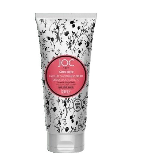Barex Joc Care Satin Sleek Разглаживающий Крем для волос с Льняным семенем и крылатой Водорослью, 200 мл Barex Joc Care Satin Sleek Разглаживающий Крем для волос с Льняным семенем и крылатой Водорослью, 200 мл