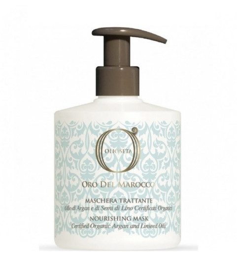 Barex Olioseta «Золото Марокко» Питательная маска с маслом Арганы и маслом семян Льна, 500 мл Barex Olioseta «Золото Марокко» Питательная маска с маслом Арганы и маслом семян Льна, 500 мл