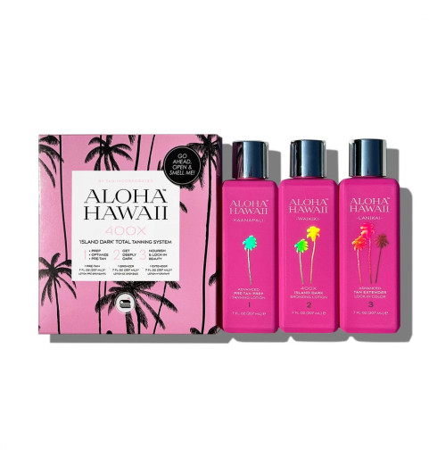 Brown Sugar Aloha Hawaii / Уникальная система загара, 3 х 207 мл