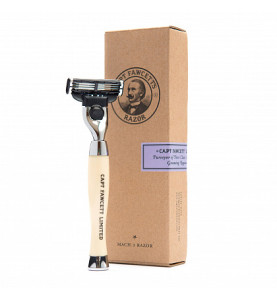 Станок Captain Fawcett CF034 слоновая кость Mach 3 Станок Captain Fawcett CF034 слоновая кость Mach 3