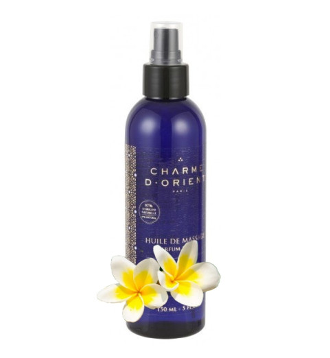 Charme D Orient (Шарм Ориент) Huile de massage parfum fleur de Tiare / Масло с ароматом цветков Тиаре, 150 мл Charme D Orient (Шарм Ориент) Huile de massage parfum fleur de Tiare / Масло с ароматом цветков Тиаре, 150 мл