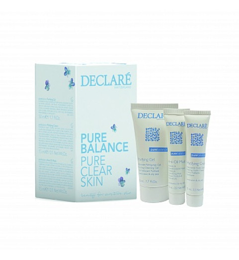 Declare (Декларе) Set Pure Balance / Мини-набор "Чистая кожа" Declare (Декларе) Set Pure Balance / Мини-набор "Чистая кожа"