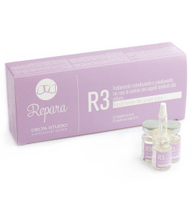 Delta Studio R3 / Восстановитель с кератином и серицином, 12 шт по 6 мл Delta Studio R3 / Восстановитель с кератином и серицином, 12 шт по 6 мл