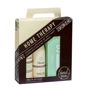 Delta Studio Набор домашней терапии для поврежденных, тонких волос и предупреждения их выпадения (Шамп R1, Восст R2, Лосьон R3) Delta Studio Набор домашней терапии для поврежденных, тонких волос и предупреждения их выпадения (Шамп R1, Восст R2, Лосьон R3)