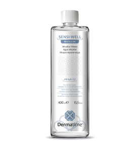 Dermatime Sensi-Well Micellar Water / Мицеллярная вода, 400 мл Dermatime Sensi-Well Micellar Water / Мицеллярная вода, 400 мл