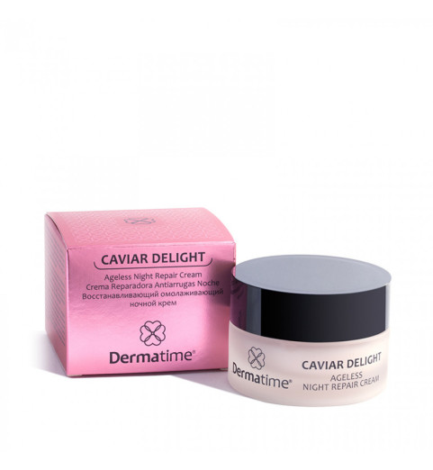Dermatime Caviar Delight Ageless Night Repair Cream / Восстанавливающий омолаживающий ночной крем, 50 мл Dermatime Caviar Delight Ageless Night Repair Cream / Восстанавливающий омолаживающий ночной крем, 50 мл