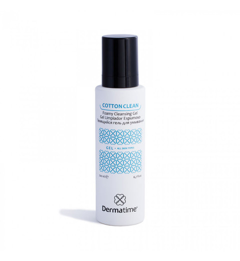 Dermatime Cotton Clean Foamy Cleansing Gel / Пенящийся гель для умывания, 200 мл Dermatime Cotton Clean Foamy Cleansing Gel / Пенящийся гель для умывания, 200 мл