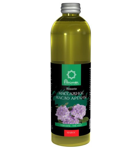 Diar Argana Arganoil Fruits Du Maroc / Масло Арганы для ухода и массажа Вербена-Зеленый чай, 500 мл Diar Argana Arganoil Fruits Du Maroc / Масло Арганы для ухода и массажа Вербена-Зеленый чай, 500 мл