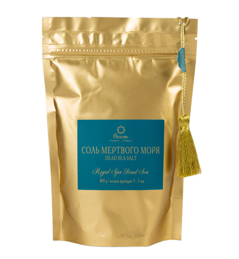 Diar Argana Royal Spa Dead Sea Salt / Минеральная соль Мертвого моря (мелкая фракция 3-5 мм), 400 г Diar Argana Royal Spa Dead Sea Salt / Минеральная соль Мертвого моря (мелкая фракция 3-5 мм), 400 г