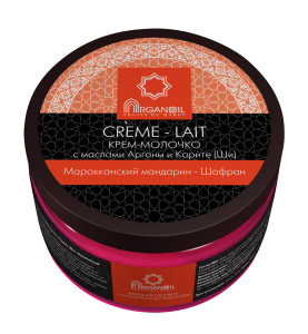 Diar Argana Arganoil Fruits Du Maroc / Аргановый крем-молочко для тела с маслом карите (ши), Марокканский мандарин-Шафран, 250 мл Diar Argana Arganoil Fruits Du Maroc / Аргановый крем-молочко для тела с маслом карите (ши), Марокканский мандарин-Шафран, 250 мл