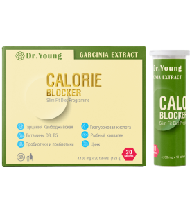 Dr.Young Блокатор калорий, 30 таблеток Dr.Young Блокатор калорий, 30 таблеток