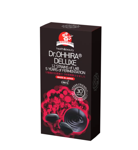 Dr.Ohhira OM-X Deluxe Ферментированный растительный комплекс 5-летней ферментации ОМ-Х от Доктора Охиры, 30 капсул Dr.Ohhira OM-X Deluxe Ферментированный растительный комплекс 5-летней ферментации ОМ-Х от Доктора Охиры, 30 капсул