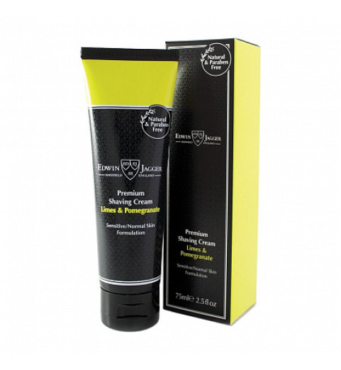 Крем для бритья Edwin Jagger Limes & Pomegranate, 75 мл Крем для бритья Edwin Jagger Limes & Pomegranate, 75 мл