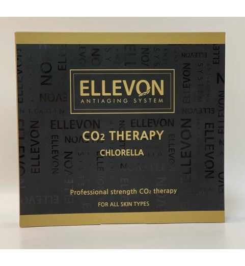 Ellevon (Эллевон) CO2 Therapy Chlorella / Маска для лица CO2 терапия с хлореллой, 5*25 мл + 5 масок Ellevon (Эллевон) CO2 Therapy Chlorella / Маска для лица CO2 терапия с хлореллой, 5*25 мл + 5 масок