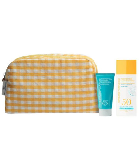 Germaine de Capuccini Набор TE Sun "Live the Sun" / Крем после загара восстанавливающий для лица + Эмульсия солнцезащитная антивозрастная для лица SPF50 с тоном, 2* 50 мл Germaine de Capuccini Набор TE Sun "Live the Sun" / Крем после загара восстанавливающий для лица + Эмульсия солнцезащитная антивозрастная для лица SPF50 с тоном, 2* 50 мл