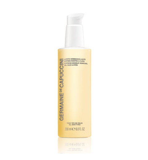 Germaine de Capuccini Options Express Makeup Removal Oil Face&Eyes / Масло для экспресс демакияжа (все типы кожи), 200 мл