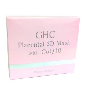 GHC Placental Cosmetic GHC Placental 3D Мask with Q10 / 3-D маска моделирующая с гидролизатом плаценты и коэнзимом Q10, 5 шт GHC Placental Cosmetic GHC Placental 3D Мask with Q10 / 3-D маска моделирующая с гидролизатом плаценты и коэнзимом Q10, 5 шт