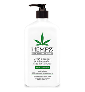 Hempz Fresh Coconut & Watermelon Herbal Body Moisturizer / Молочко для тела увлажняющее Кокос и Арбуз , 500 мл