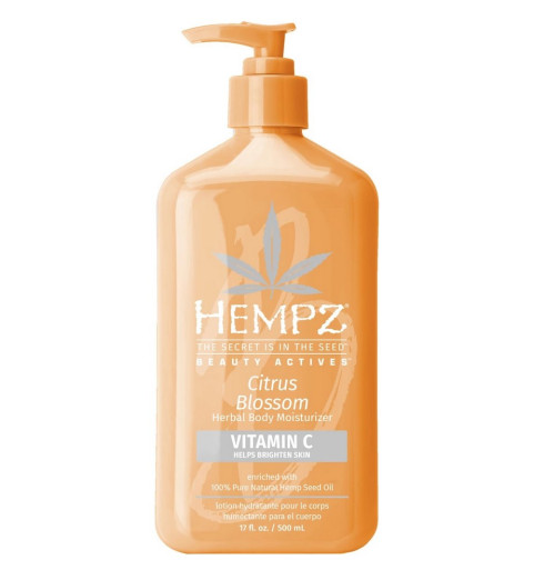 Hempz Beauty Actives Citrus Blossom Moisturizer / Молочко для тела с витамином С Цветок лимона, 500 мл