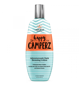 Hempz Happy Camperz Bronzer / Лосьон для загара с мгновенным бронзирущим и восстанавливающим комплексами, 250 мл