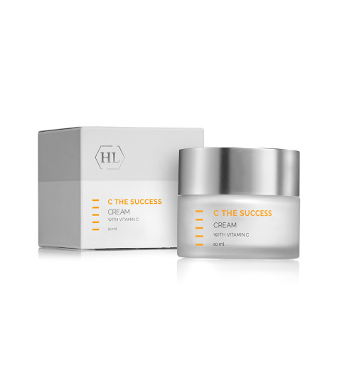 Holy Land (HL) C The Success Cream / Крем с высокой концентрацией витамина C для регулярного ухода за кожей любого типа и профилактики фото- и хроностарения, 50 мл Holy Land (HL) C The Success Cream / Крем с высокой концентрацией витамина C для регулярного ухода за кожей любого типа и профилактики фото- и хроностарения, 50 мл