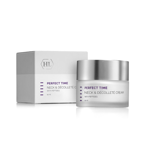 Holy Land (HL) Perfect Time Neck & Decollete Cream / Специальный крем для ухода за шеей и декольте, с укрепляющим и подтягивающим эффектом, 50 мл Holy Land (HL) Perfect Time Neck & Decollete Cream / Специальный крем для ухода за шеей и декольте, с укрепляющим и подтягивающим эффектом, 50 мл