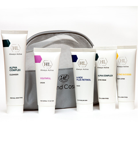 Holy Land (HL) Комплект Для Путешествий / Комплект кремов для путешествия в удобной косметичке Holy Land (HL) Комплект Для Путешествий / Комплект кремов для путешествия в удобной косметичке