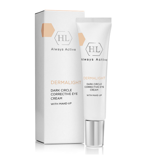 Holy Land (HL) Dermalight Dark Circle Corrective Eye Cream With Make-Up / Тональный крем для век с витаминами и антиоксидантами для уменьшения отечности и кругов под глазами, 15 мл Holy Land (HL) Dermalight Dark Circle Corrective Eye Cream With Make-Up / Тональный крем для век с витаминами и антиоксидантами для уменьшения отечности и кругов под глазами, 15 мл