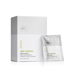 Holy Land (HL) Abr Complex Peeling Pads / Салфетки, пропитанные лосьоном-пилингом с фруктовыми экстрактами, антиоксидантами и ретинолом, 24 шт