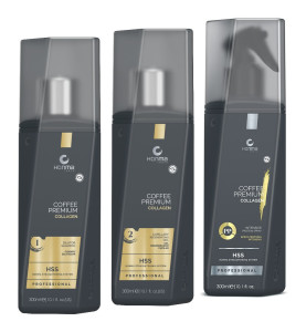 Honma Tokyo Набор для выпрямления волос Coffee Premium Сollagen, 3*300 мл Honma Tokyo Набор для выпрямления волос Coffee Premium Сollagen, 3*300 мл