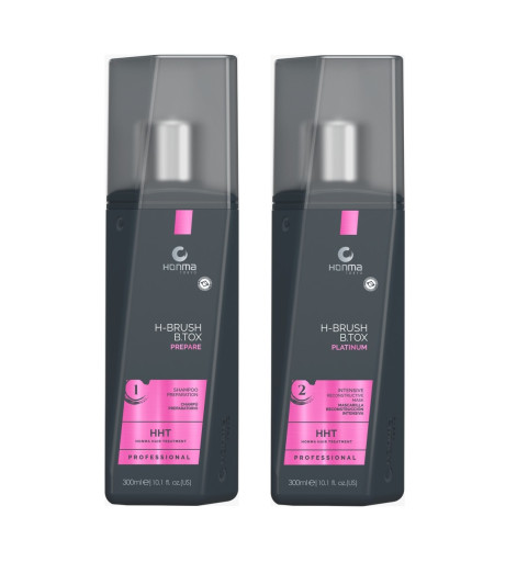 Honma Tokyo Набор H-Brush B.Tox Platinum, 2*300 мл Honma Tokyo Набор H-Brush B.Tox Platinum, 2*300 мл