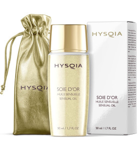 Hysqia golden silk Voluptuous Oil / Атласное увлажняющее и питательное масло "Золотой шелк", 50 мл