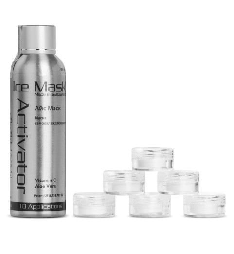 Ice Mask Pro Самоохлаждающаяся маска для лица со свойствами криотерапии,18 шт Ice Mask Pro Самоохлаждающаяся маска для лица со свойствами криотерапии,18 шт