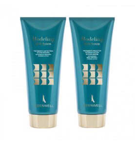 Keenwell Modeling Body System / Набор Активный дрено-массаж и интегральный против растяжек комплексы, 150+200 мл