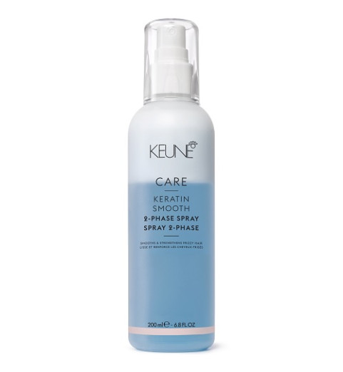 Keune Care Keratin Smooth 2 Phase Spray / Двухфазный Кондиционер-спрей Кер. комплекс, 200 мл Keune Care Keratin Smooth 2 Phase Spray / Двухфазный Кондиционер-спрей Кер. комплекс, 200 мл