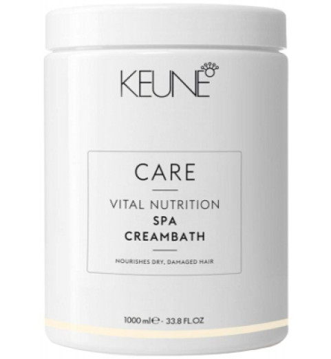 Keune Care Vital Nutrition Spa Creambath / Крем-маска Спа Основное питание, 1000 мл Keune Care Vital Nutrition Spa Creambath / Крем-маска Спа Основное питание, 1000 мл
