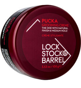 Lock Stock & Barrel Pucka Grooming Creme / Крем для тонких и кудрявых волос, 100 гр. Lock Stock & Barrel Pucka Grooming Creme / Крем для тонких и кудрявых волос, 100 гр.