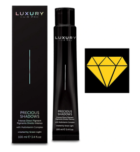 Luxury Hair Pro Precious Shadows Amber / Интенсивный прямой пигмент "Драгоценные оттенки" Янтарь, 100 мл Luxury Hair Pro Precious Shadows Amber / Интенсивный прямой пигмент "Драгоценные оттенки" Янтарь, 100 мл