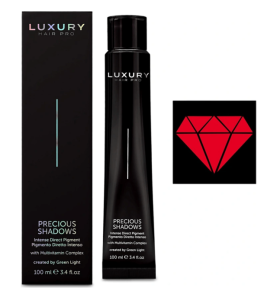 Luxury Hair Pro Precious Shadows Red Ruby / Интенсивный прямой пигмент "Драгоценные оттенки" Красный рубин, 100 мл Luxury Hair Pro Precious Shadows Red Ruby / Интенсивный прямой пигмент "Драгоценные оттенки" Красный рубин, 100 мл