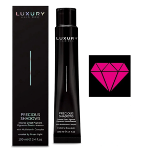 Luxury Hair Pro Precious Shadows Pink Diamond / Интенсивный прямой пигмент "Драгоценные оттенки" Розовый бриллиант, 100 мл Luxury Hair Pro Precious Shadows Pink Diamond / Интенсивный прямой пигмент "Драгоценные оттенки" Розовый бриллиант, 100 мл