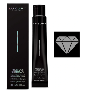 Luxury Hair Pro Precious Shadows Steel / Интенсивный прямой пигмент "Драгоценные оттенки" Сталь, 100 мл Luxury Hair Pro Precious Shadows Steel / Интенсивный прямой пигмент "Драгоценные оттенки" Сталь, 100 мл